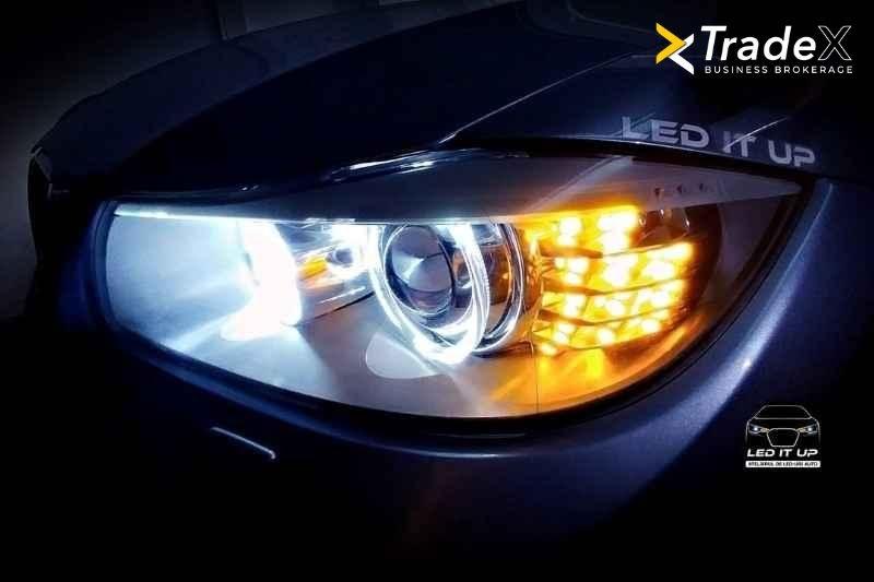 Car tuning workshop for sale and car LED lightning solutions online shop in Bucharest, Romania