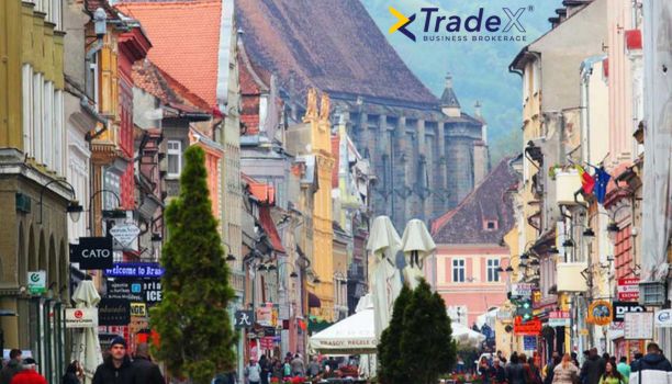 Glod Restaurant & Pub The Square for sale in the centre of Brasov - a stable business with growth potential