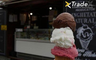Business for Sale in Romania: Gelateria, Confectionery and Artisanal Natural Ice Cream Shop